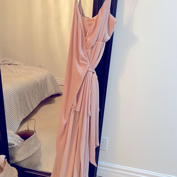 Dusty blush long dress, size medium. Worn once for a wedding! - Picture 4 of 4